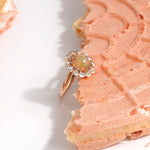 2.38 Karat Opal & 0.14 Karat Pırlantalı Yüzük - RNF0151 | Renkli Taşlı Yüzükler | Ronaff Pırlanta | Tektaş Yüzük, Pırlanta Yüzük, Kolye, Küpe