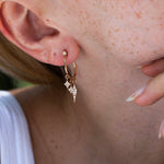 0.36 Karat Pırlanta Özel Tasarım Sallantılı Küpe - RNF0665 | Pırlanta Küpe | Ronaff Pırlanta | Tektaş Yüzük, Pırlanta Yüzük, Kolye, Küpe