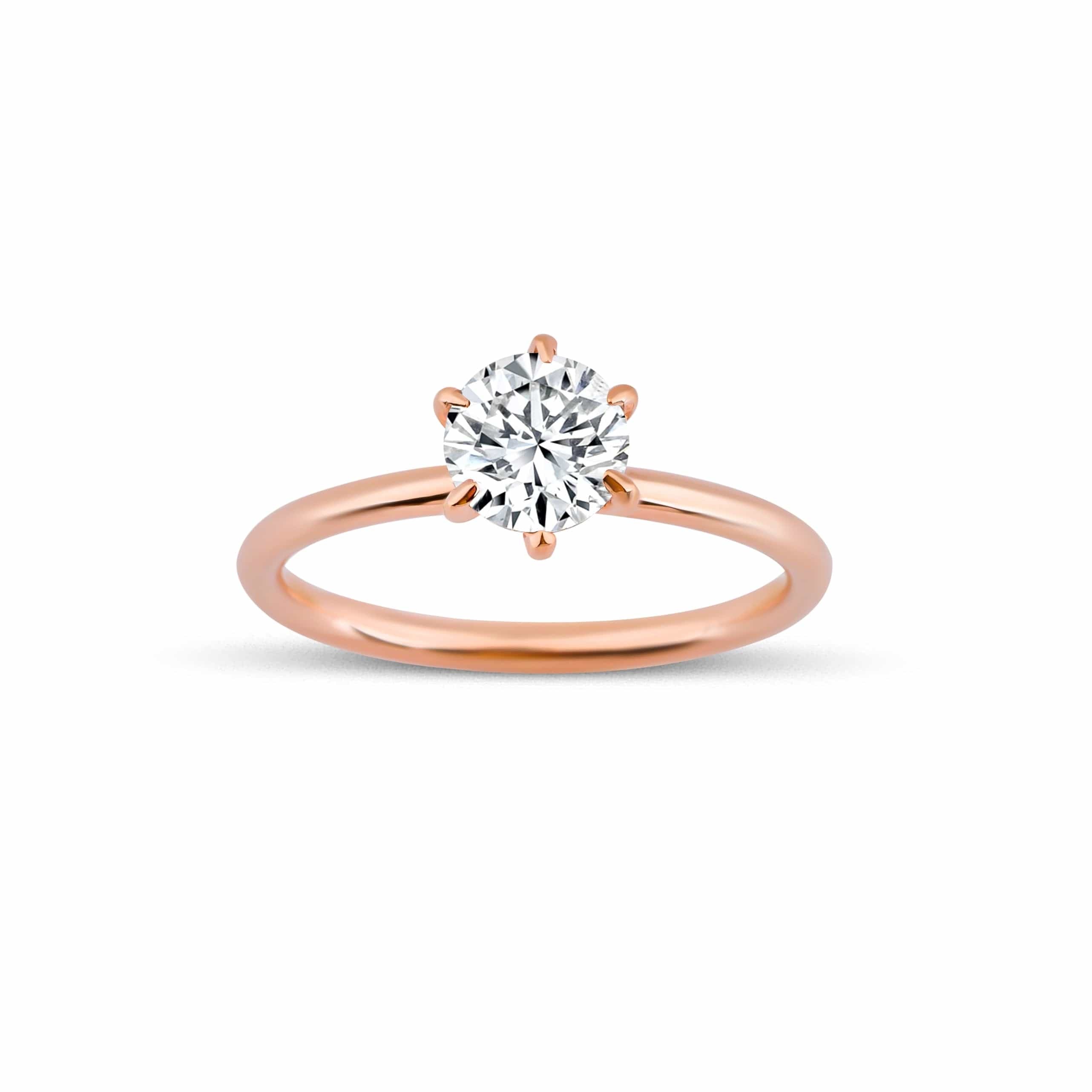 0.45 Karat Yuvarlak Kesim HRD Sertifikalı Tektaş Pırlanta Yüzük - RNF0500 | Tektaş Pırlanta | Ronaff Pırlanta | Tektaş Yüzük, Pırlanta Yüzük, Kolye, Küpe