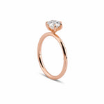 0.45 Karat Yuvarlak Kesim HRD Sertifikalı Tektaş Pırlanta Yüzük - RNF0500 | Tektaş Pırlanta | Ronaff Pırlanta | Tektaş Yüzük, Pırlanta Yüzük, Kolye, Küpe