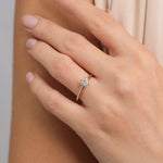 0.45 Karat Yuvarlak Kesim HRD Sertifikalı Tektaş Pırlanta Yüzük - RNF0500 | Tektaş Pırlanta | Ronaff Pırlanta | Tektaş Yüzük, Pırlanta Yüzük, Kolye, Küpe