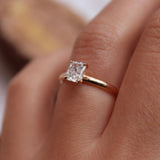 0.50 Karat Emerald Kesim HRD Sertifikalı Tektaş Pırlanta Yüzük - RNF0317 | Tektaş Pırlanta | Ronaff Pırlanta | Tektaş Yüzük, Pırlanta Yüzük, Kolye, Küpe