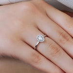 0.50 Karat Damla Kesim GIA/HRD Sertifikalı Tektaş Pırlanta Yüzük - RNF0211 | Pırlanta Yüzük | Ronaff Pırlanta | Tektaş Yüzük, Pırlanta Yüzük, Kolye, Küpe