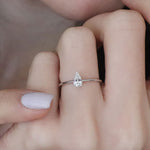 0.40 Karat Damla Kesim GIA/HRD Sertifikalı Tektaş Pırlanta Yüzük - RNF0492 | Tektaş Pırlanta | Ronaff Pırlanta | Tektaş Yüzük, Pırlanta Yüzük, Kolye, Küpe