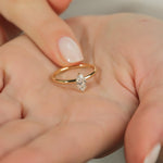 0.60 Karat Markiz Kesim GIA/HRD Sertifikalı Tektaş Pırlanta Yüzük - RNF0628 | Tektaş Pırlanta | Ronaff Pırlanta | Tektaş Yüzük, Pırlanta Yüzük, Kolye, Küpe