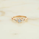 0.45 Karat Yuvarlak & 0.20 Karat Markiz Pırlantalı Özel Tasarım Vintage Pırlanta Yüzük - RNF0741 | Tektaş Pırlanta | Ronaff Pırlanta | Tektaş Yüzük, Pırlanta Yüzük, Kolye, Küpe