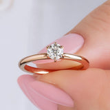 0.30 Karat Yuvarlak Kesim HRD Sertifikalı Tektaş Pırlanta Yüzük - RNF0548 | Tektaş Yüzükler | Ronaff Pırlanta | Tektaş Yüzük, Pırlanta Yüzük, Kolye, Küpe