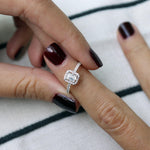 0.64 Karat Emerald Kesim Tektaş Pırlanta Yüzük - RNF0655 | Tektaş Pırlanta | Ronaff Pırlanta | Tektaş Yüzük, Pırlanta Yüzük, Kolye, Küpe