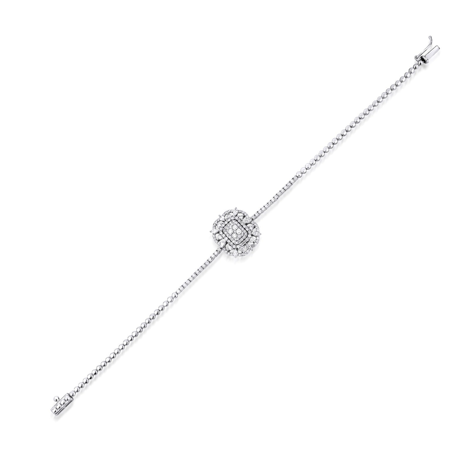 1.10 Karat Pırlanta Tasarım Bileklik-RNF01112 | Pırlanta Bileklik | Ronaff Pırlanta | Tektaş Yüzük, Pırlanta Yüzük, Kolye, Küpe