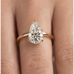 1.53 Karat Damla Kesim Uluslararası Sertifikalı Tektaş Yüzük RNF1436 | Tektaş Pırlanta | Ronaff Pırlanta | Tektaş Yüzük, Pırlanta Yüzük, Kolye, Küpe