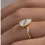 1.53 Karat Damla Kesim Uluslararası Sertifikalı Tektaş Yüzük RNF1436 | Tektaş Pırlanta | Ronaff Pırlanta | Tektaş Yüzük, Pırlanta Yüzük, Kolye, Küpe