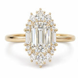 1.00 Karat Radiant Kesim & 0.35 Karat Kenar Pırlanta Yüzük RNF1475 | Pırlanta Yüzük | Ronaff Pırlanta | Tektaş Yüzük, Pırlanta Yüzük, Kolye, Küpe