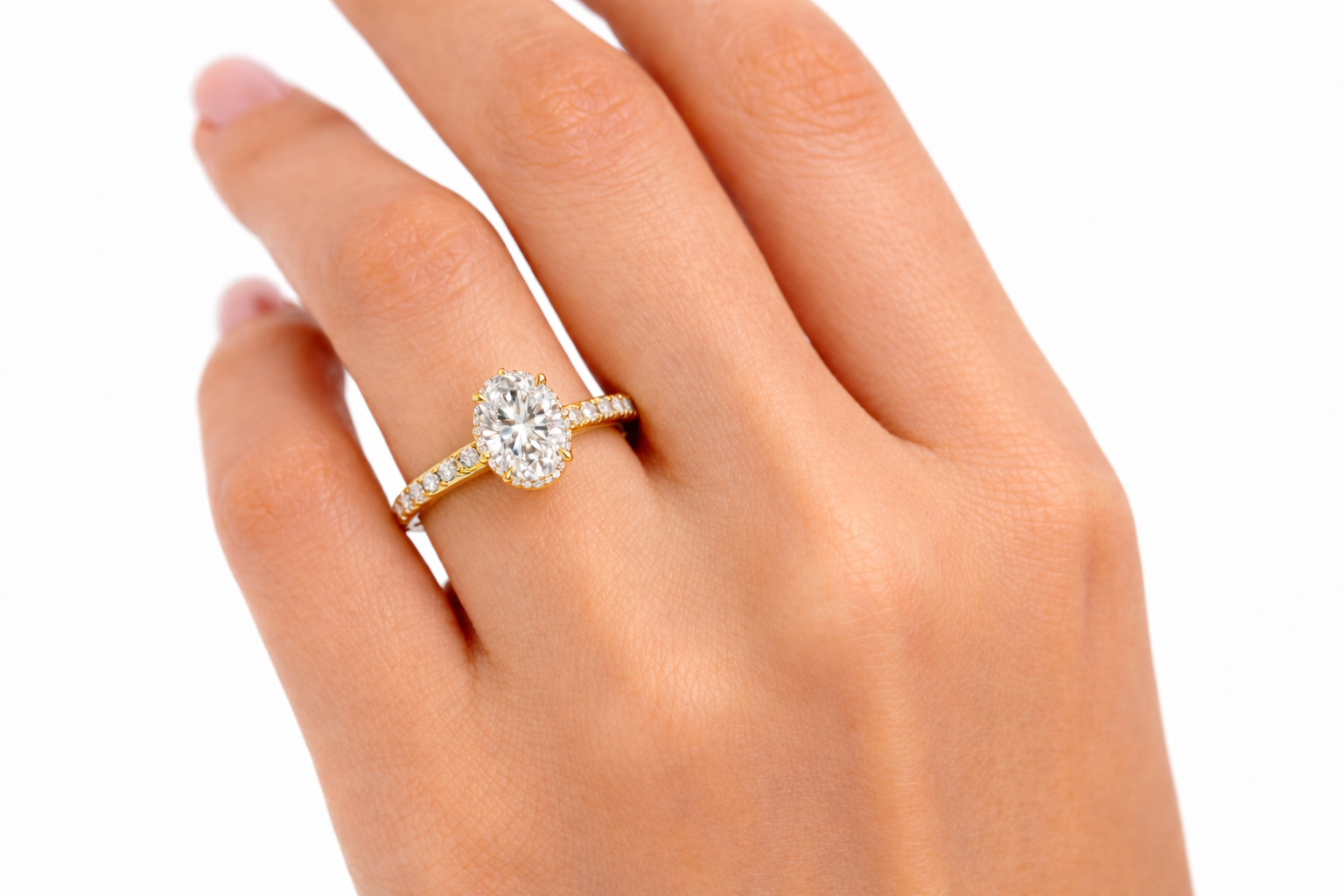 1.00 Karat GIA/HRD Sertifikalı Oval Kesim Halo Tektaş Pırlanta Yüzük RNF1457 | Tektaş Pırlanta | Ronaff Pırlanta | Tektaş Yüzük, Pırlanta Yüzük, Kolye, Küpe