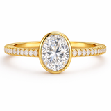 0.70 Karat GIA/HRD Sertifikalı Oval Tektaş Pırlanta Yüzük RNF1458 | Tektaş Pırlanta | Ronaff Pırlanta | Tektaş Yüzük, Pırlanta Yüzük, Kolye, Küpe