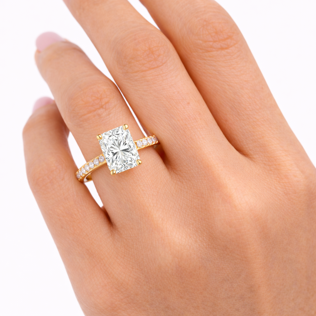 1.00 Karat GIA/HRD Sertifikalı Emerald Tektaş Pırlanta Yüzük RNF1460 | Tektaş Pırlanta | Ronaff Pırlanta | Tektaş Yüzük, Pırlanta Yüzük, Kolye, Küpe