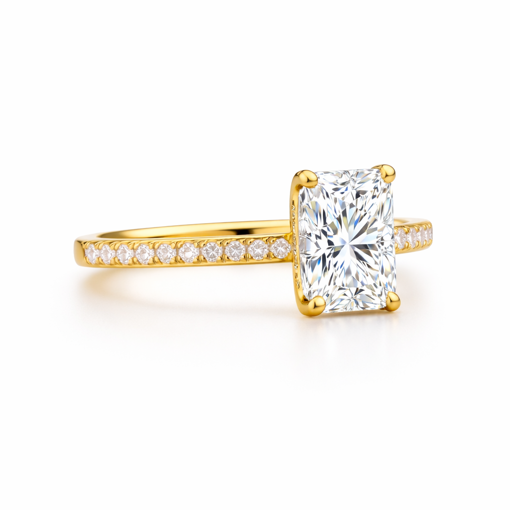 1.00 Karat GIA/HRD Sertifikalı Emerald Tektaş Pırlanta Yüzük RNF1460 | Tektaş Pırlanta | Ronaff Pırlanta | Tektaş Yüzük, Pırlanta Yüzük, Kolye, Küpe