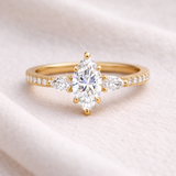 0.50 Karat GIA/HRD Sertifikalı Markiz Kesim Tektaş Yüzük RNF1461 | Tektaş Pırlanta | Ronaff Pırlanta | Tektaş Yüzük, Pırlanta Yüzük, Kolye, Küpe