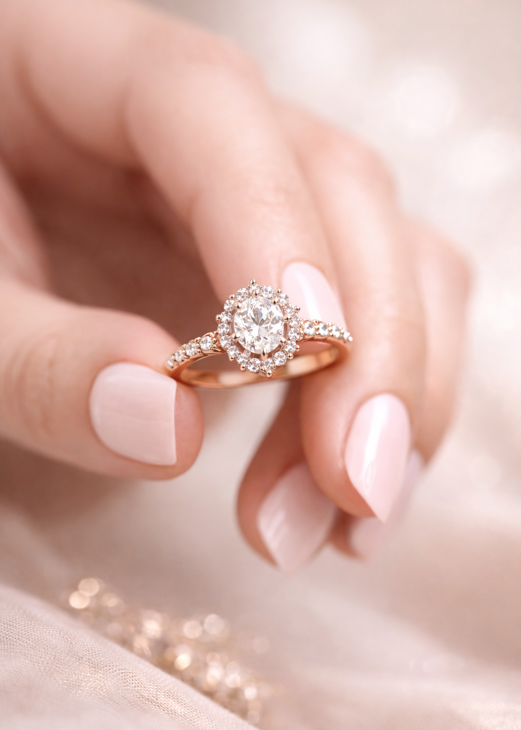 0.60 Karat Halo Pırlanta Yüzük RNF1477 | Pırlanta Yüzük | Ronaff Pırlanta | Tektaş Yüzük, Pırlanta Yüzük, Kolye, Küpe