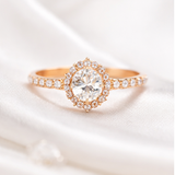 0.60 Karat Halo Pırlanta Yüzük RNF1477 | Pırlanta Yüzük | Ronaff Pırlanta | Tektaş Yüzük, Pırlanta Yüzük, Kolye, Küpe