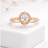 0.60 Karat Halo Pırlanta Yüzük RNF1477 | Pırlanta Yüzük | Ronaff Pırlanta | Tektaş Yüzük, Pırlanta Yüzük, Kolye, Küpe