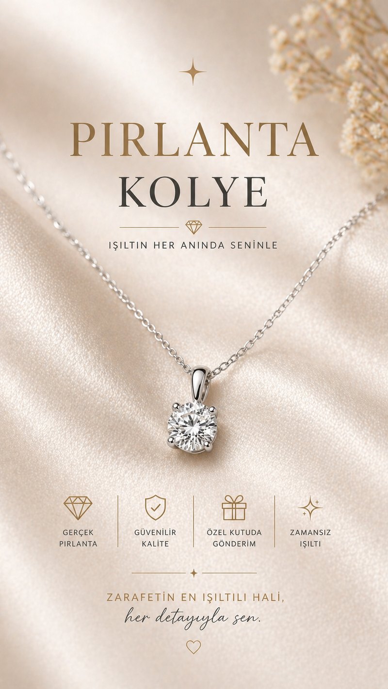 Pırlanta Kolye