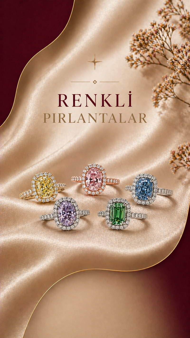 Renkli Pırlantalar