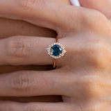 1.67 Karat London Blue Topaz Pırlantalı Yüzük - RNF0140 | Renkli Pırlantalı Yüzükler | Ronaff Pırlanta | Tektaş Yüzük, Pırlanta Yüzük, Kolye, Küpe