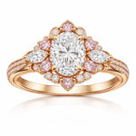 1.00 Karat GIA/HRD Sertifikalı Oval Halo Safir Taşlı Pırlanta Yüzük RNF1454 | Tektaş Pırlanta | Ronaff Pırlanta | Tektaş Yüzük, Pırlanta Yüzük, Kolye, Küpe