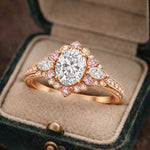 1.00 Karat GIA/HRD Sertifikalı Oval Halo Safir Taşlı Pırlanta Yüzük RNF1454 | Tektaş Pırlanta | Ronaff Pırlanta | Tektaş Yüzük, Pırlanta Yüzük, Kolye, Küpe