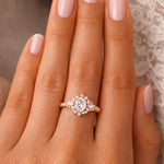 1.00 Karat GIA/HRD Sertifikalı Oval Halo Safir Taşlı Pırlanta Yüzük RNF1454 | Tektaş Pırlanta | Ronaff Pırlanta | Tektaş Yüzük, Pırlanta Yüzük, Kolye, Küpe