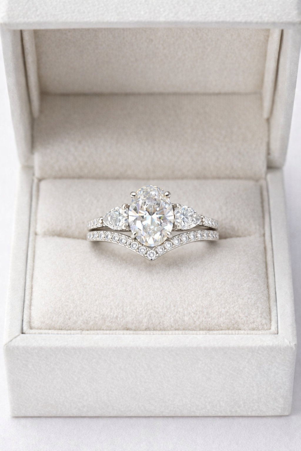 1.00 Karat Oval Kesim Halo İkili Pırlanta Yüzük RNF1464 | Pırlanta Yüzük | Ronaff Pırlanta | Tektaş Yüzük, Pırlanta Yüzük, Kolye, Küpe