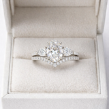 1.00 Karat Oval Kesim Halo İkili Pırlanta Yüzük RNF1464 | Pırlanta Yüzük | Ronaff Pırlanta | Tektaş Yüzük, Pırlanta Yüzük, Kolye, Küpe