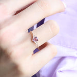 1.00 Karat Oval Pembe Safir Pırlanta Yüzük - RNF0444 | Renkli Taşlı Yüzükler | Ronaff Pırlanta | Tektaş Yüzük, Pırlanta Yüzük, Kolye, Küpe