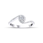 0.25 Karat Merkez Yuvarlak & 0.11 Karat Kenar Tektaş Pırlanta Yüzük - RNF0830 | Pırlanta Yüzük | Ronaff Pırlanta | Tektaş Yüzük, Pırlanta Yüzük, Kolye, Küpe