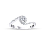 0.25 Karat Merkez Yuvarlak & 0.11 Karat Kenar Tektaş Pırlanta Yüzük - RNF0830 | Pırlanta Yüzük | Ronaff Pırlanta | Tektaş Yüzük, Pırlanta Yüzük, Kolye, Küpe