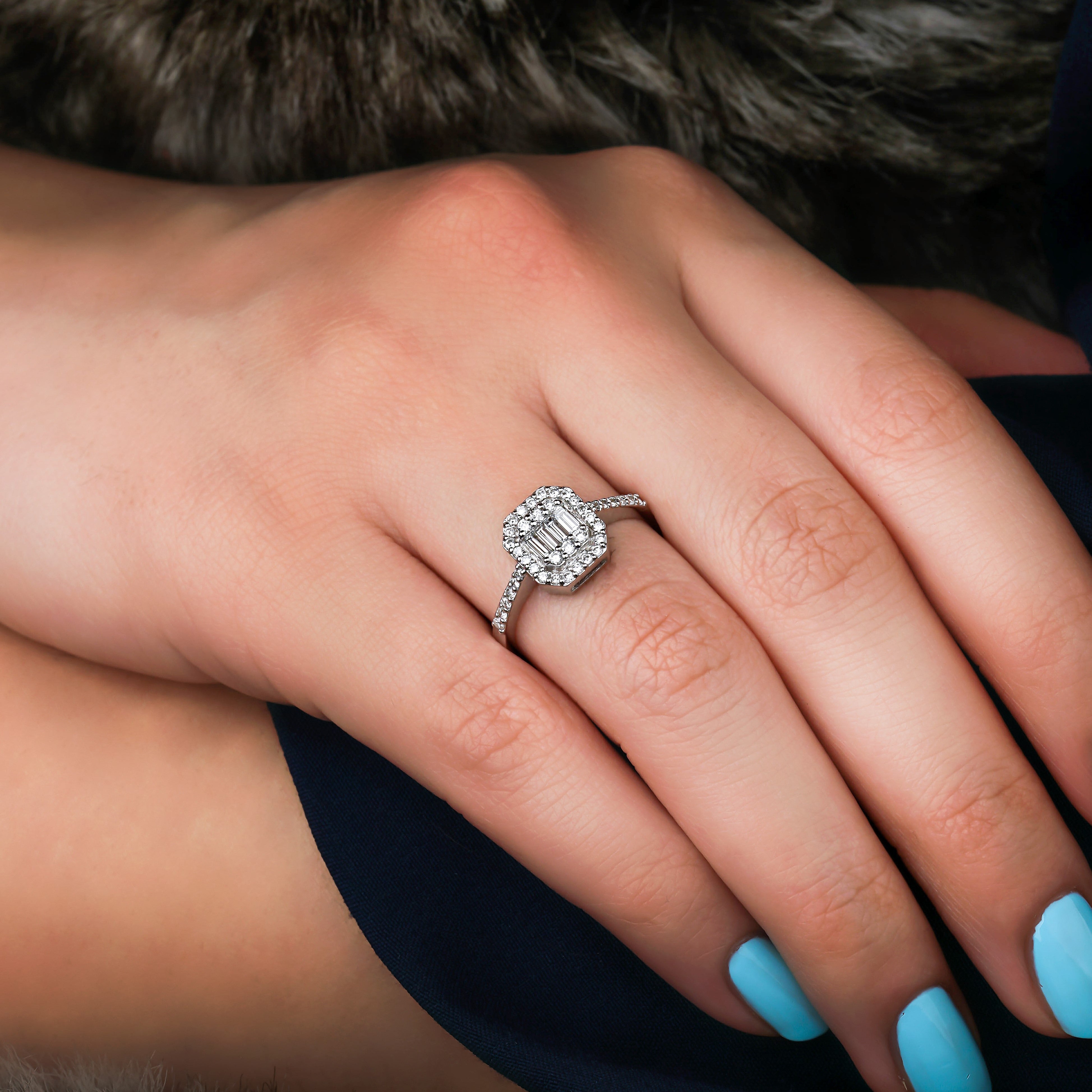 0.77 Karat Baget Kesim Pırlanta Baget Yüzük - RNF0747 | Pırlanta Yüzük | Ronaff Pırlanta | Tektaş Yüzük, Pırlanta Yüzük, Kolye, Küpe