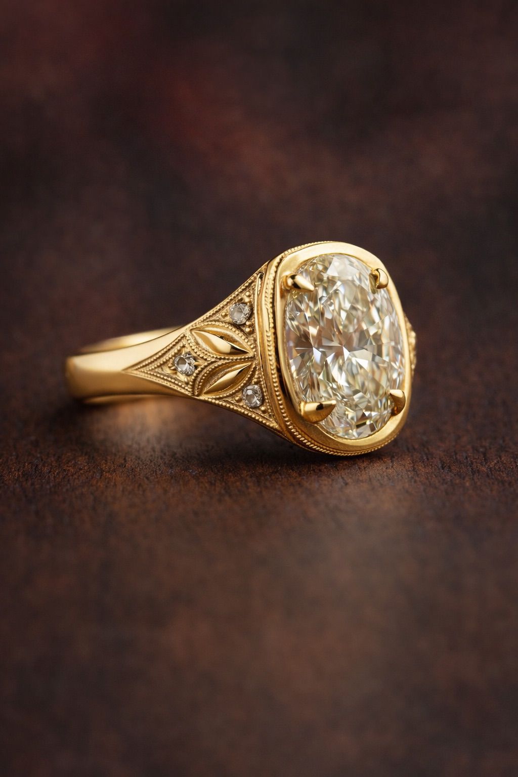 3.00 Karat Oval Kesim Pırlanta Yüzük RNF1467 | Pırlanta Yüzük | Ronaff Pırlanta | Tektaş Yüzük, Pırlanta Yüzük, Kolye, Küpe