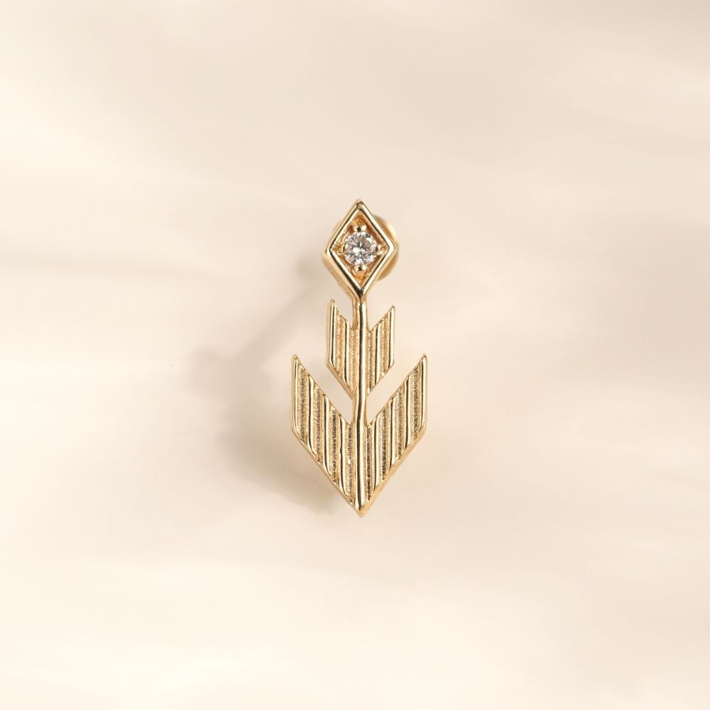 Pırlantalı Piercing - RNF1313 | piercing | Ronaff Pırlanta | Tektaş Yüzük, Pırlanta Yüzük, Kolye, Küpe