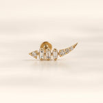 Pırlantalı Piercing - RNF1316 | piercing | Ronaff Pırlanta | Tektaş Yüzük, Pırlanta Yüzük, Kolye, Küpe