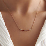 0.24 Karat Rose Altın Tasarım Pırlanta Kolye - RNF0021 | Pırlanta Kolye | Ronaff Pırlanta | Tektaş Yüzük, Pırlanta Yüzük, Kolye, Küpe