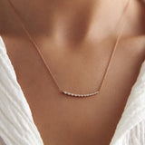 0.24 Karat Rose Altın Tasarım Pırlanta Kolye - RNF0021 | Pırlanta Kolye | Ronaff Pırlanta | Tektaş Yüzük, Pırlanta Yüzük, Kolye, Küpe