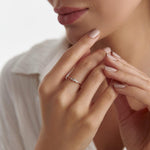 0.50 Karat Yuvarlak Kesim Tria Üçtaş Pırlanta Yüzük - RNF0046 | Tria Yüzükler | Ronaff Pırlanta | Tektaş Yüzük, Pırlanta Yüzük, Kolye, Küpe