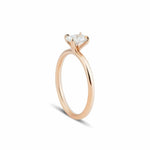 0.30 Karat Oval Rose Tektaş Pırlanta Yüzük - RNF0020 | Tektaş Yüzükler | Ronaff Pırlanta | Tektaş Yüzük, Pırlanta Yüzük, Kolye, Küpe