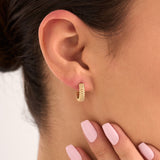 Özel Tasarım 14 Ayar Altın Küpe RG002 | altın | Ronaff Pırlanta | Tektaş Yüzük, Pırlanta Yüzük, Kolye, Küpe