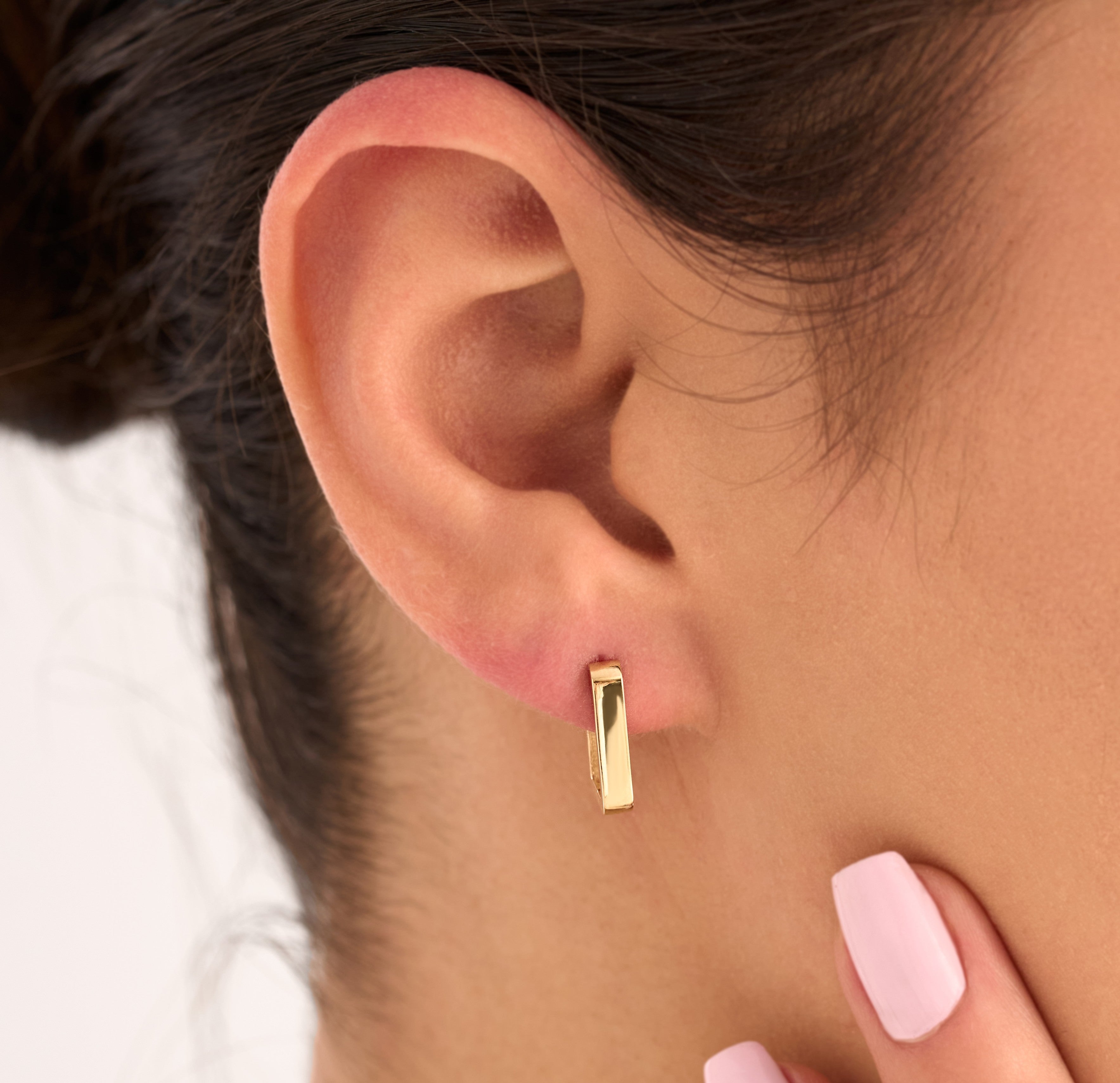 14 Ayar Tasarım Altın Küpe RG005 | altın | Ronaff Pırlanta | Tektaş Yüzük, Pırlanta Yüzük, Kolye, Küpe