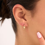 14 Ayar Yıldız Motifli Tasarım Altın Küpe RG006 | altın | Ronaff Pırlanta | Tektaş Yüzük, Pırlanta Yüzük, Kolye, Küpe