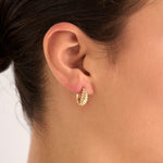 14 Ayar Özel Tasarım Mini-Kruvasan Model Altın Küpe RG09 | altın | Ronaff Pırlanta | Tektaş Yüzük, Pırlanta Yüzük, Kolye, Küpe