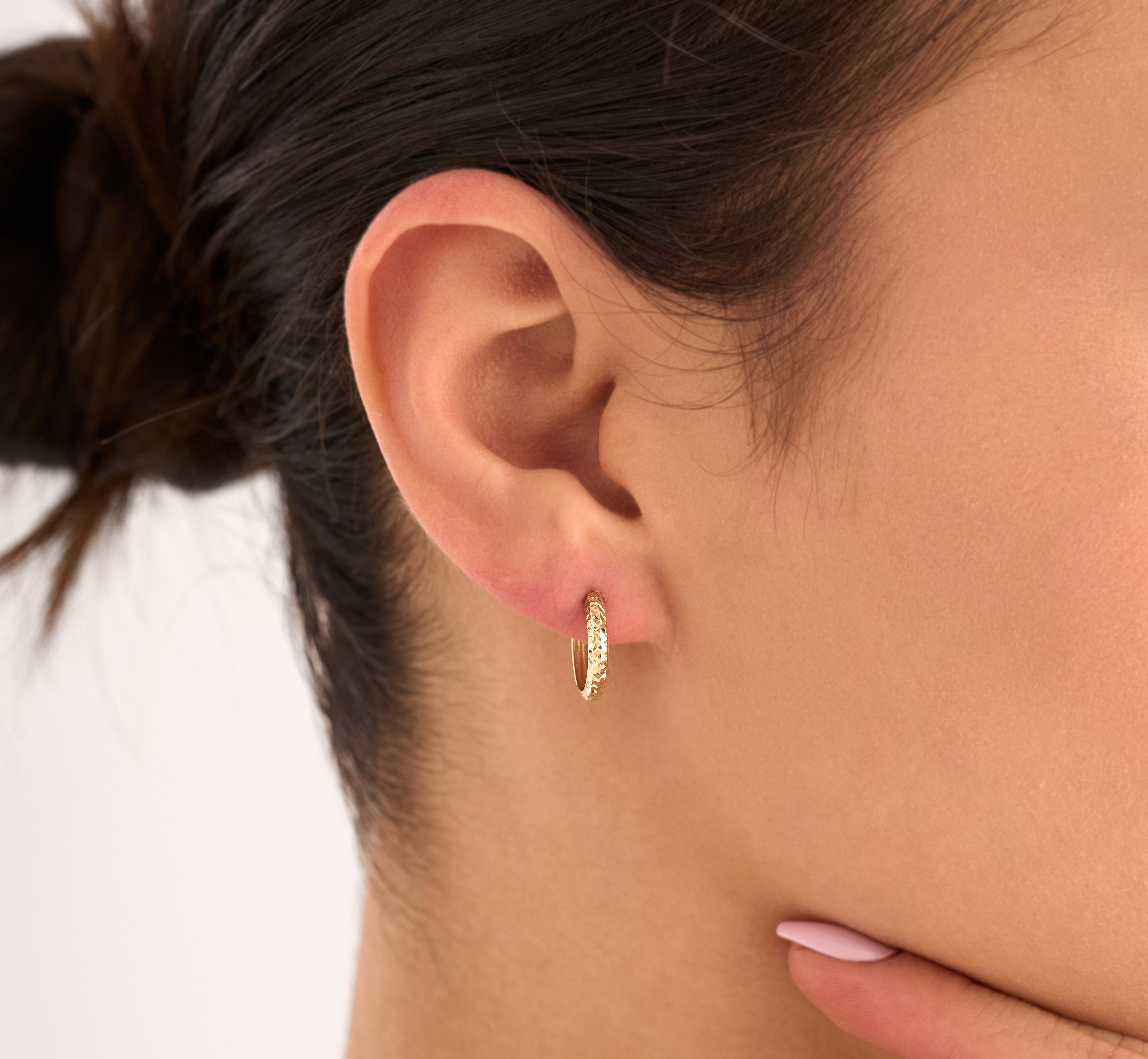 14 Ayar Özel Tasarım DiamondCut Altın Küpe RG010 | altın | Ronaff Pırlanta | Tektaş Yüzük, Pırlanta Yüzük, Kolye, Küpe