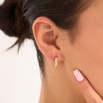 14 Ayar Özel Tasarım Şerit Motifli Altın Küpe RG012 | altın | Ronaff Pırlanta | Tektaş Yüzük, Pırlanta Yüzük, Kolye, Küpe