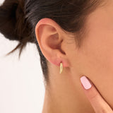 14 Ayar Özel Tasarım Şerit Motifli Altın Küpe RG012 | altın | Ronaff Pırlanta | Tektaş Yüzük, Pırlanta Yüzük, Kolye, Küpe